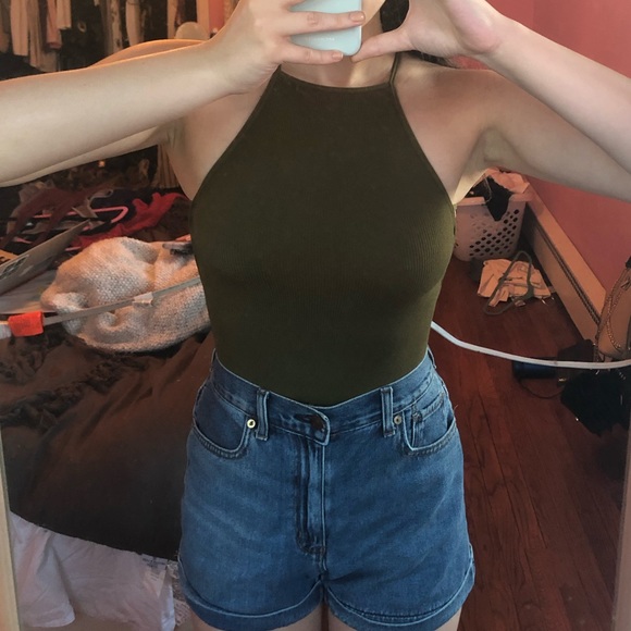 Olive green body suit - Picture 1 of 5